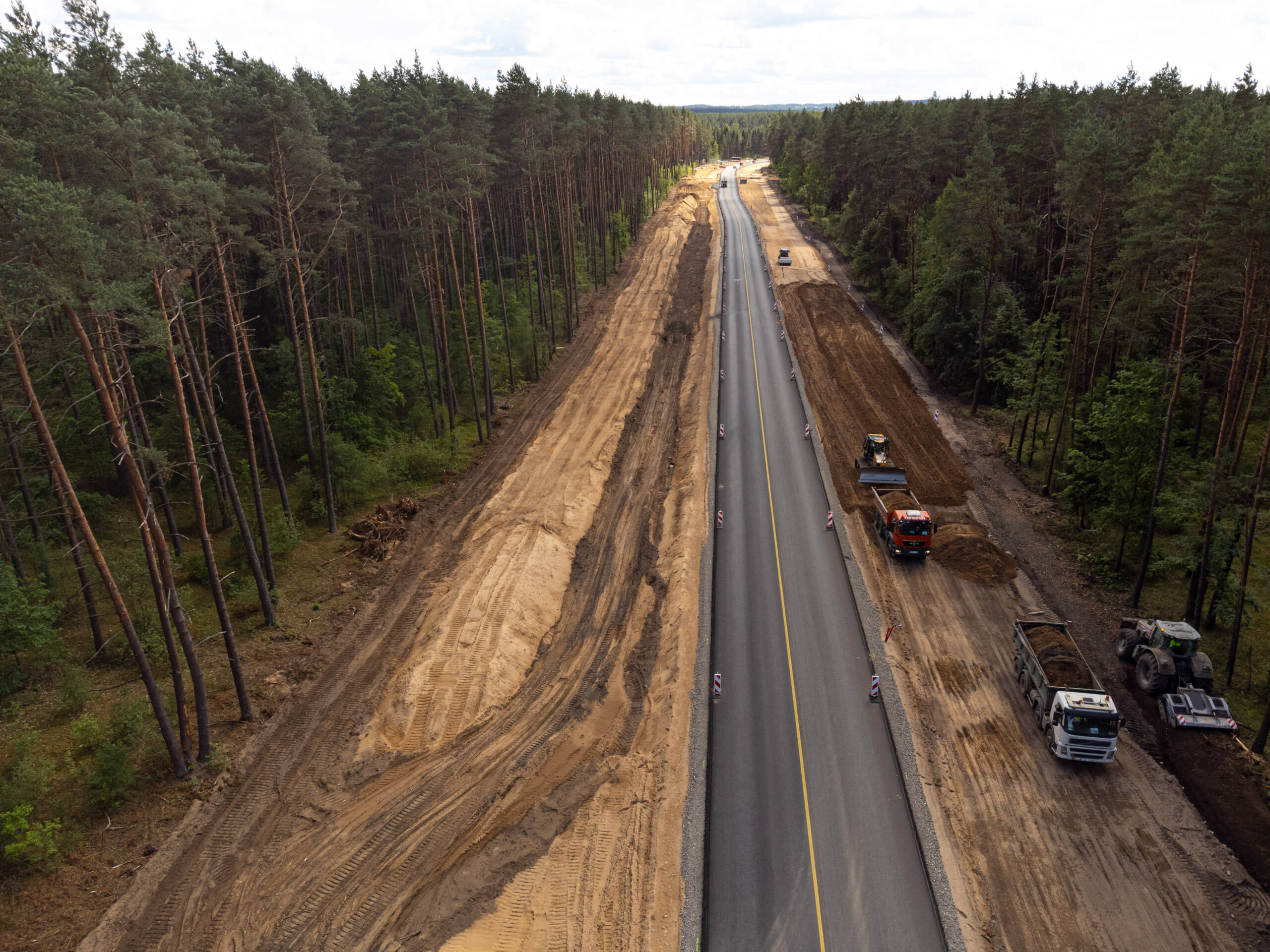 Rekonstrukcijos darbai vienoje <br> intensyviausių atkarpų Nemenčinės plente