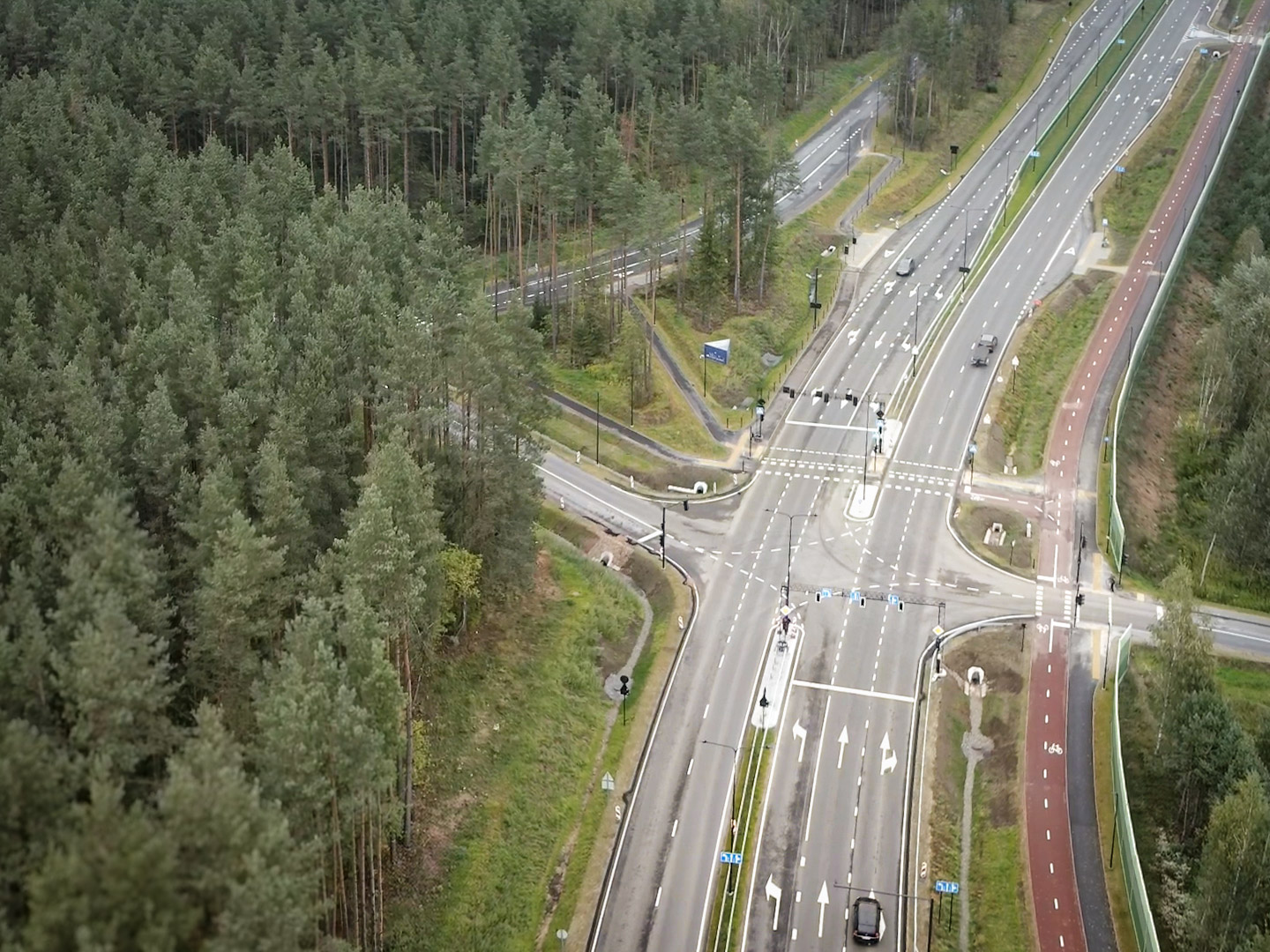 Rekonstrukcijos darbai Nemenčinės plente